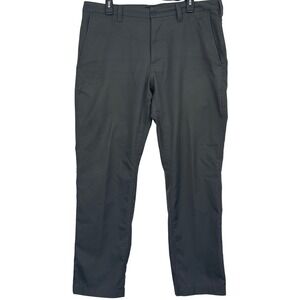 Bluffworks Ascender Chino Pants Mens 36x30 Tailored Charcoal Grey Travel *READ